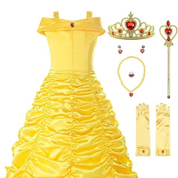 ReliBeauty Little Girls Layered Princess Costume